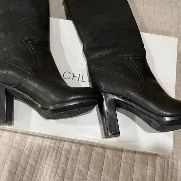 See By Chloe Dark Grey Boots NIB - Picture 5 of 11